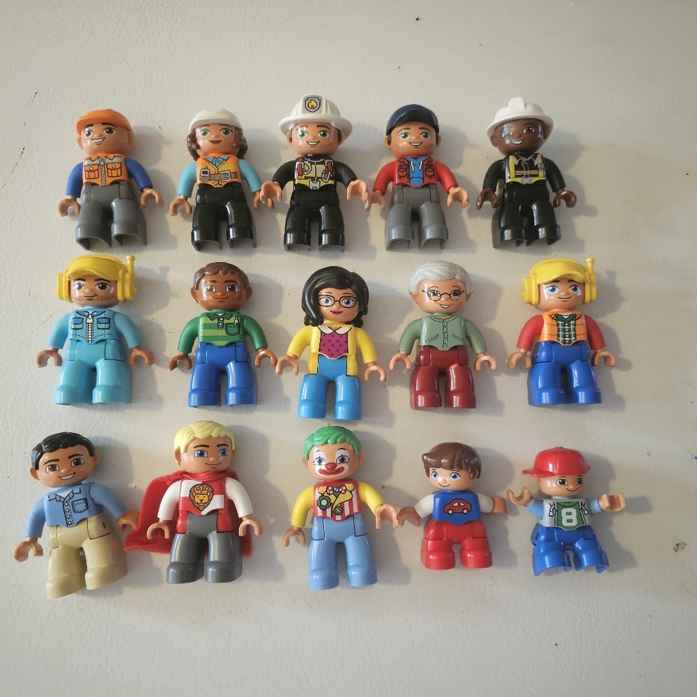 Lego Duplo Figures Set of 15